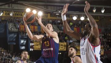 Resumen del Barcelona-Efes, Playoff Euroliga (82-72): El Barça mejora y fuerza el quinto partido