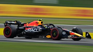 Checo Pérez remontó hasta el sexto lugar en el GP de Gran Bretaña
