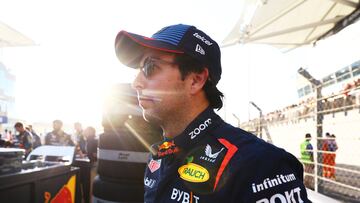 Checo Pérez abandona del GP de Abu Dhabi