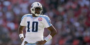 Vince Young fue reconocido como el mejor novato del año en 2006 cuando jugaba para los Tennessee Titans.