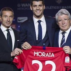 Morata: "Si estoy en el Atleti es porque quiero estar aquí"