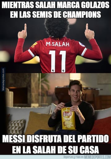 Los memes se rinden ante el recital del faraón Salah