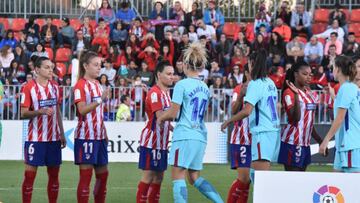 El Atlético y el Barcelona se juegan la Liga Iberdrola.