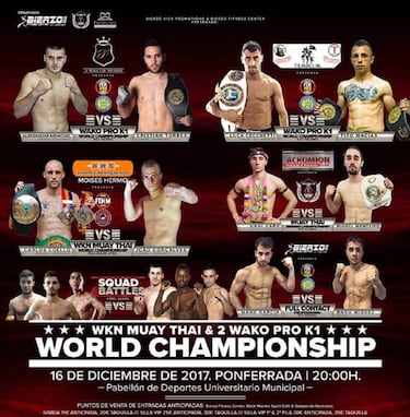 El trono mundial del kickboxing espera a dos espa?oles