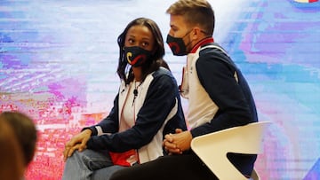 Ana Peleteiro y Óscar Husillos.