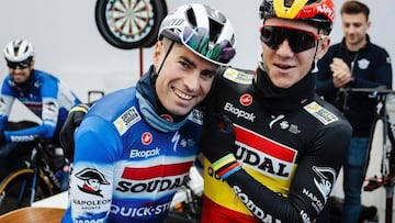 Landa y Evenepoel.