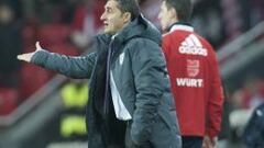 Valverde: 'El árbitro habrá visto claro el penalti sobre Tiago'