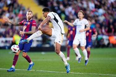 Dos goles de Bellingham convirtieron en papel mojado la hora de dominio del Barça, que estrelló dos balones en los palos. Fabulosa media hora de Modric. Gil Manzano sobrevivió al Clásico.