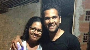 La tía de Dani Alves fallece ahogada en un río de Brasil