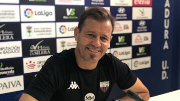 Mosquera: "En mi equipo no existe la palabra inferior ni en broma"