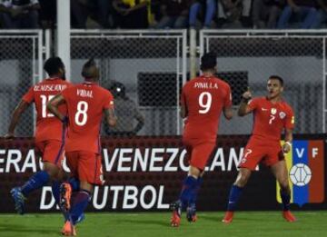 Venezuela-Chile, en imágenes