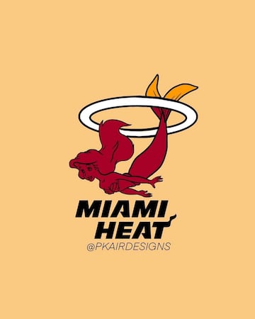 Los logos versión Disney de los equipos de la NBA