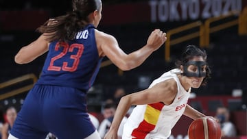 Cristina Ouviña, ante Davovic.