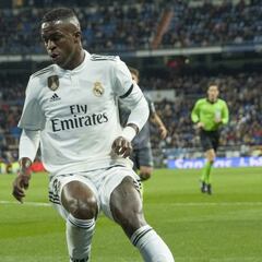 Los datos revelan que el mejor fue Vinicius: regates, tiros...