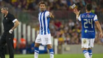 Xabi Prieto, baja ante el Sevilla