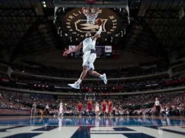 Vince Carter con los Dallas Mavericks en 2013.