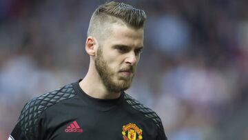 De Gea, en el centro de las críticas tras el empate del Manchester United con el Stoke City.