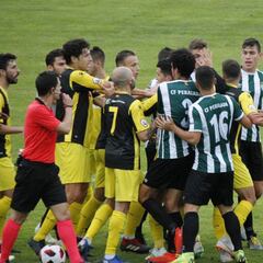 Lío en el Peralada-Hércules por el lanzamiento de una piedra