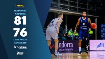 El MoraBanc supera al Lietkabelis sufriendo de manera innecesaria