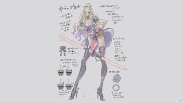 Nuevos artes conceptuales de No More Heroes 3 con la artista de Bayonetta