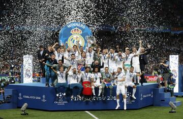 El once de la decimotercera fue: Keylor Navas, Carvajal, Varane, Sergio Ramos, Kroos, Marcelo, Casemiro, Isco, Modric, Benzema y Cristiano Ronaldo.