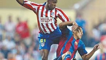 <b>BUENAS SENSACIONES. </b>Perea está mostrando su calidad en el Atlético de Madrid.