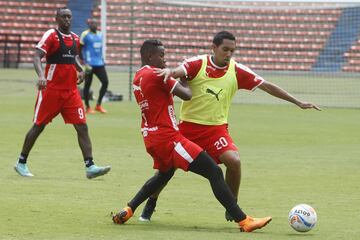 Deportivo Independiente Medellín se prepara para el partido ante el Atlético Bucaramanga por la décimo séptima jornada de la Liga Águila II - 2018