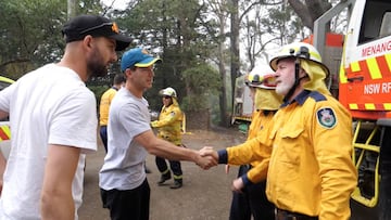El deporte llora el desastre de los incendios en Australia