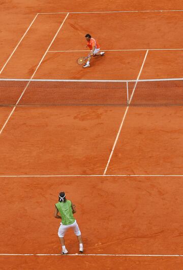 Rafa Nadal ganó a Mariano Puerta por 6-7, 6-3, 6-1 y 7-5.