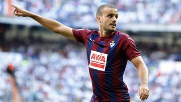 Pedro Le&oacute;n durante un partido.