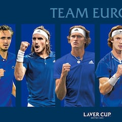 Medvedev lidera al equipo europeo de la Laver Cup