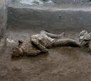 Descubren en Pompeya los restos de un hombre y su esclavo