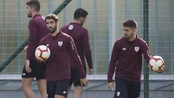 Ra&uacute;l Garc&iacute;a, Nolaskoain, Unai N&uacute;&ntilde;ez y Aduriz.