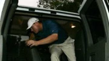 <b>LLEGADA DEL LÍDER.</b> El casi desconocido Chad Campbell apura sus opciones para ganar uno de los grandes torneos del golf.