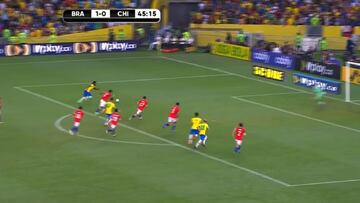 Hace un año esto era un tiro a las nubes: miren cómo se estrenó Vinicius con Brasil