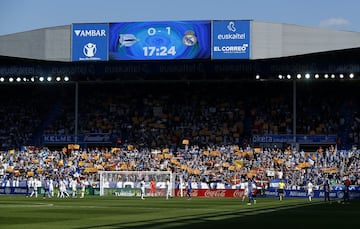 Alavés-Real Madrid en imágenes