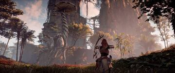 Horizon: Zero Dawn en ultrapanorámico. Imagen en resolución nativa al pie de la noticia.