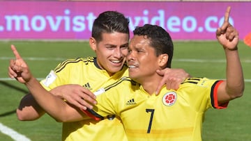 James y Carlos Bacca.