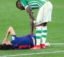 João Félix, lesión de tobillo