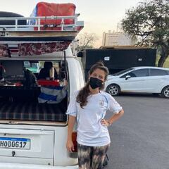 La pareja que lleva diez meses viajando por Brasil en camioneta