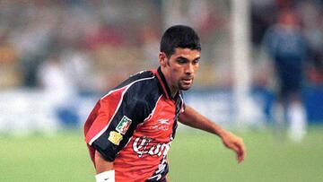 Rafael Márquez durante un partido con el Atlas en el Verano 99