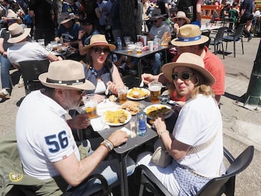 Gran ambiente minutos antes de la final de la Copa el Rey 2025 de rugby entre el Valladolid Rugby Asociación Club e Inexo El Salvador en el estadio José Zorrilla.