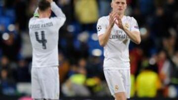 Sergio Ramos y Toni Kroos