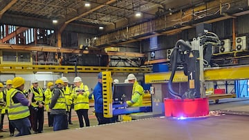 Reino Unido estrecha lazos militares con España con el ensamblaje de tres colosos para la Royal Navy: “Es un día de orgullo”