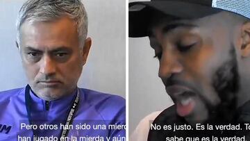 "Otros son una mierda siempre y aún así juegan": la tensa charla de un jugador con Mou