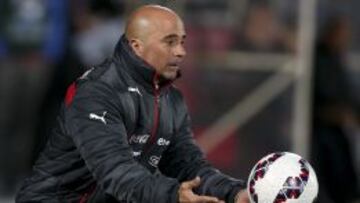 Jorge Sampaoli analiza el rendimiento de su escuadra en el debut de Copa América.