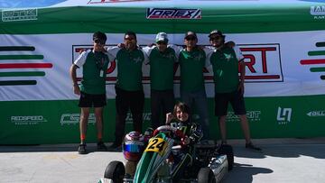 Es chileno y busca replicar los pasos de Schumacher: “Mi hijo se imaginaba una pista de carrera en la casa”