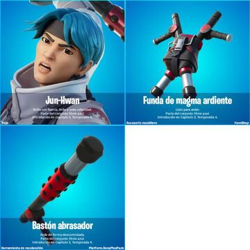 Estos son todos los objetos del Pack de Celebraci&oacute;n de PlayStation Plus de diciembre de 2022 en Fortnite 