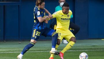 21/03/21 PARTIDO PRIMERA DIVISION  VILLARREAL - CADIZ  CHUKWUEZE