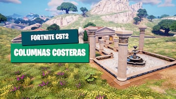 fortnite columnas costeras ubicacion